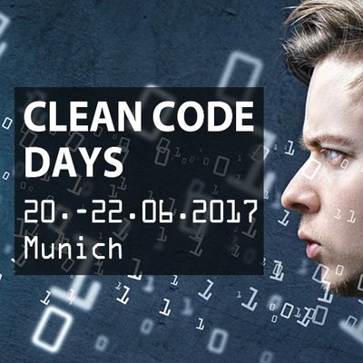Talk 'Cleaner Code With Kotlin' at the Clean Code Days 2017 in Munich